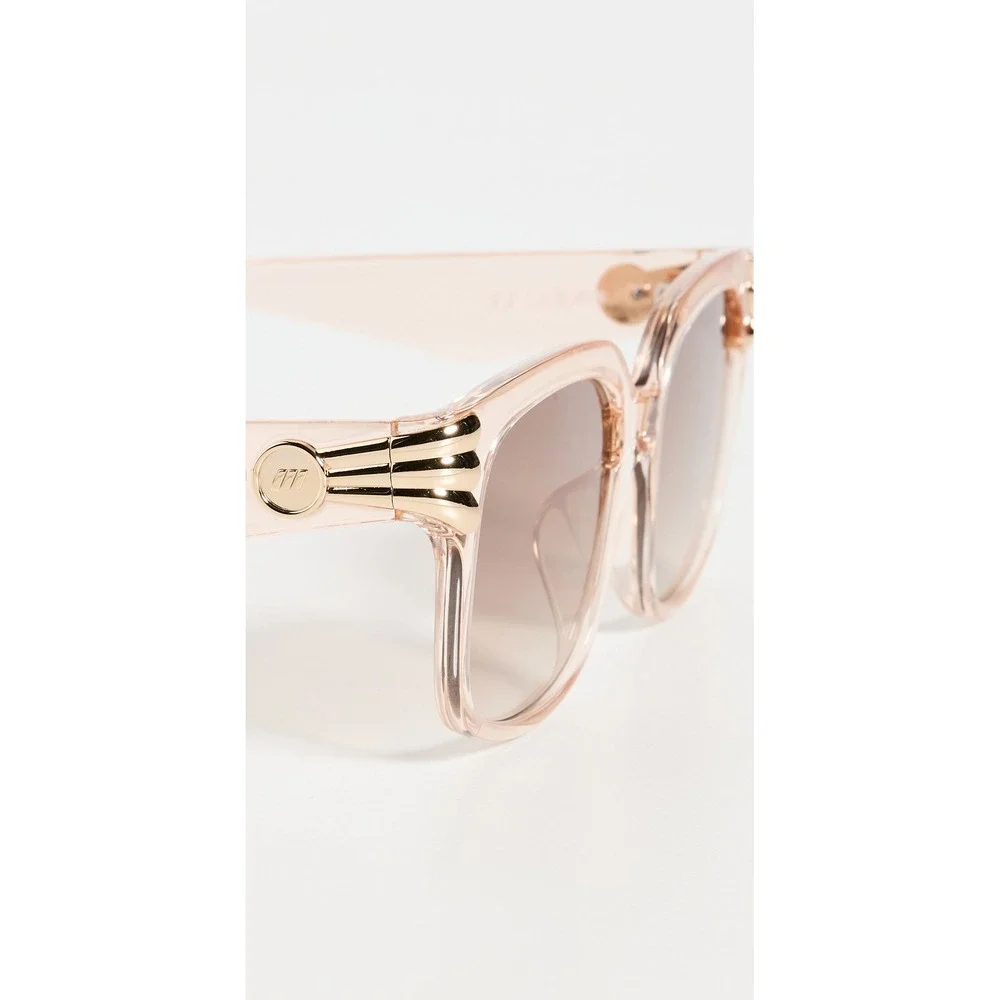 LE SPECS Women's Sunglasses Shell Shocked 2202513 Pink Champagne 55mm